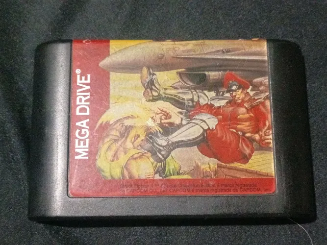 Cartucho original Mega drive Street fighter 2
