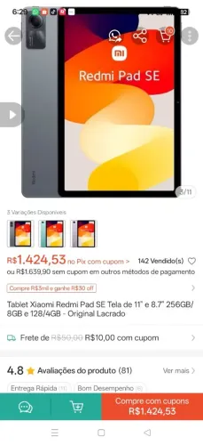 Iped redmi se11