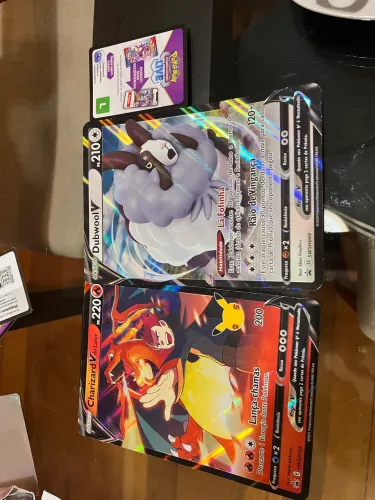 Carta jumbo grande Pokémon