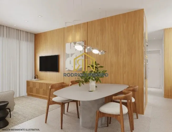 APTO COM 02 DORM. SENDO 01 SUITE - SACO GRANDE