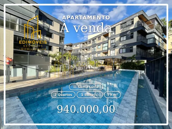 Seu Novo Lar em Santa Lúcia - Apartamento com Acabamento Premium e Varanda