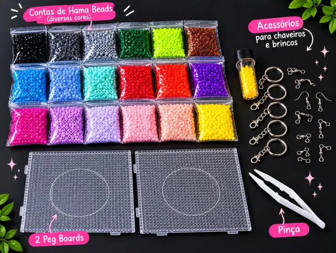 Kit Hama beads para Pixel arte