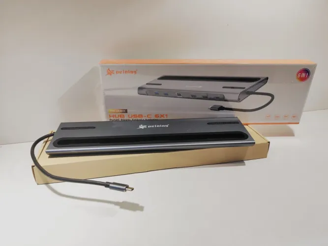 Hub USB-C 6 em 1