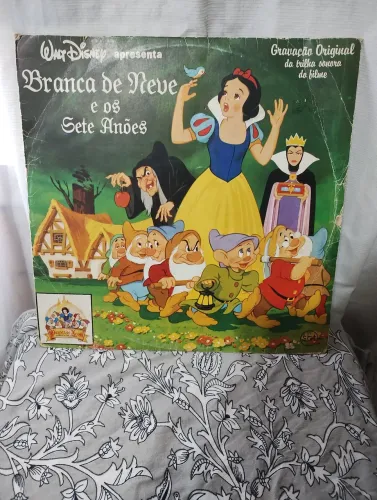 Vinil da Branca de Neve de 1987.