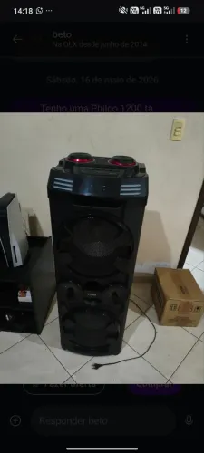 Caixa de som Philco pcx20000