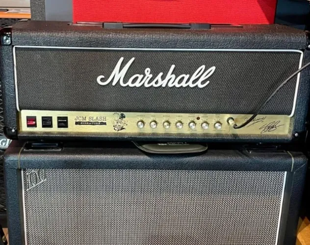Amplificador Marshall JCM2555SL Slash Silver Jubilee