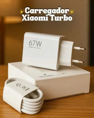 Carregador completo Original Xiaomi 67W 