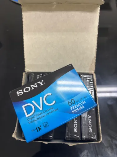 Fita Mini Dv Sony 5 unidades