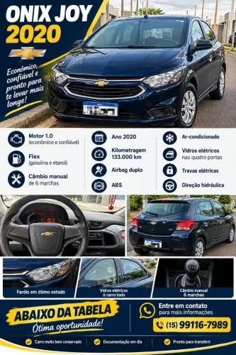 Chevrolet Joy Hatch 1.0 8V Flex 5P MEC 2020