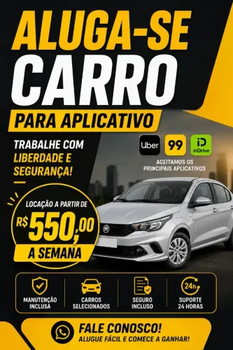 Aluga-se carro para aplicativo 
