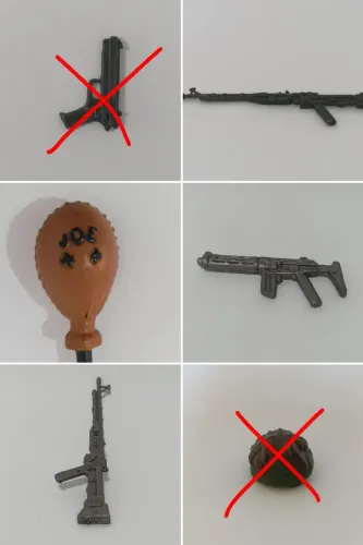 Comandos Em Ação Gi Joe acessórios