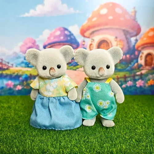 Sylvanian Families - Pai e Mãe Coalas