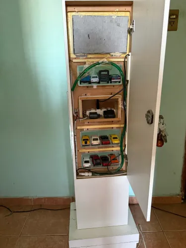 Vitrine LG de celulares