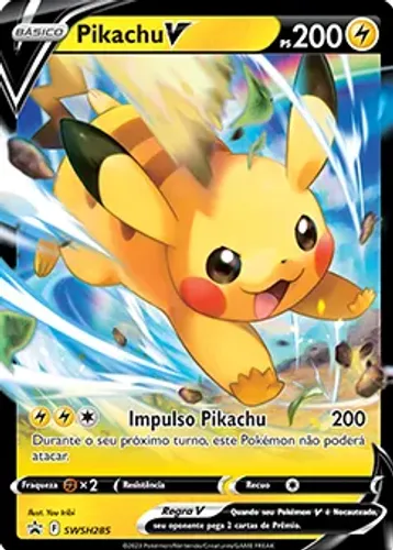 Card Pokemon - Pikachu V - Promo