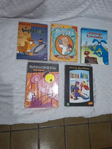 5 SÉRIE DE ANIMAÇÕES COMPLETA. 