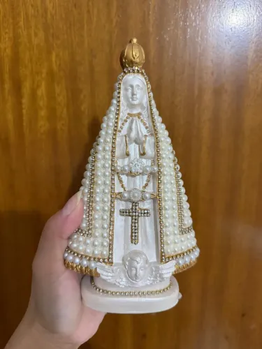 imagem Nossa Senhora, decoração artesanal