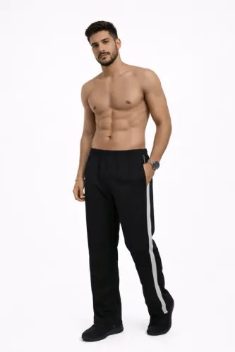 calça esportiva oxer northfields azul marinho p #nova