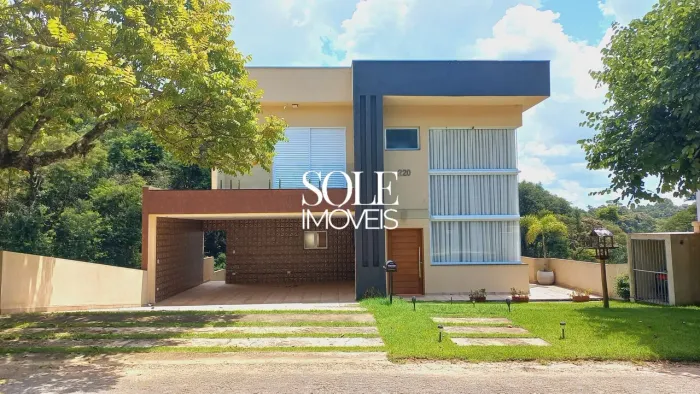 Casa à Venda no Capital Ville, Condomínio Fechado  4 Suítes, Piscina e Espaço Gourmet em J