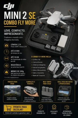 DRONE DJI Vendo ou Troco