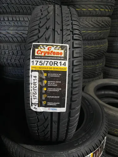 Pneu 175/70R14 remolde Crystone 