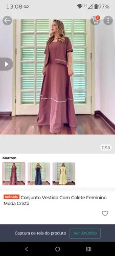Vendo lindo vestido longo 