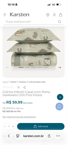 Roupa de cama