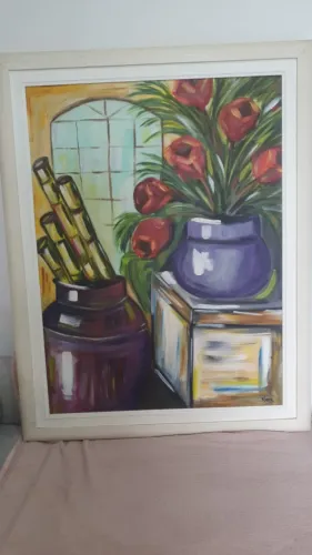 Quadro Acrílico sobre Tela Primeira Vez