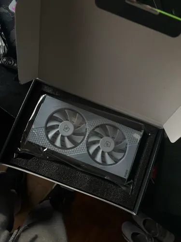 Rx 580 mancer branca NOVA