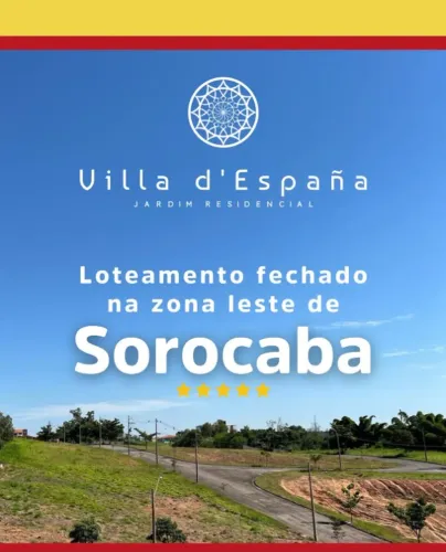 Lotes Residenciais em Condomínio na Zona Leste - Sorocaba/SP