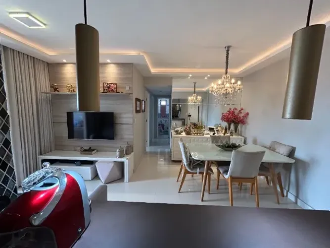 Apartamento Decorado e Mobiliado, 3 quartos - Pronto para Morar no Stupendo Piatã