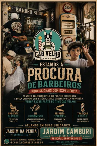 VAGAS PARA BARBEIROS