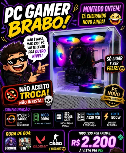 PC Gamer baratinho