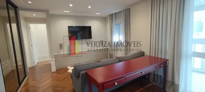 Apartamento MOBILIADO para locação com 91m² na Vila Olímpia