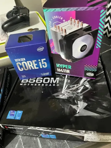 Kit Upgrade - Intel I5-10400F + Placa Mãe Biostar B560MX-E PRO LGA1200