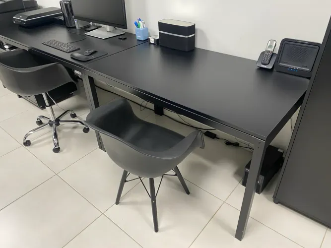 Mesa de Escritório Metric da Tok&Stok