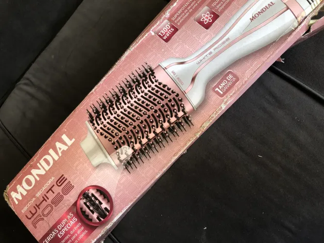 Escova de cabelo alisadora