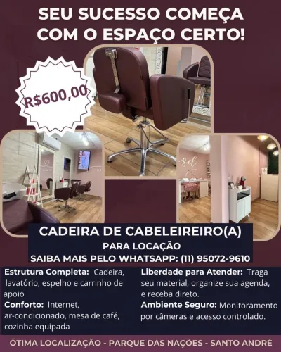 Cadeira de Cabeleireira