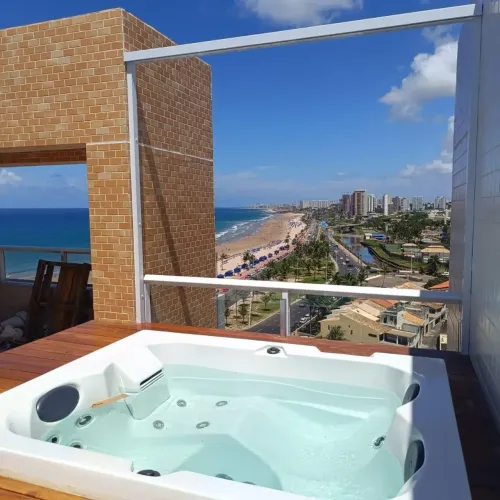 Cobertura Duplex Ilha de Creta | Piatã -Vista mar-