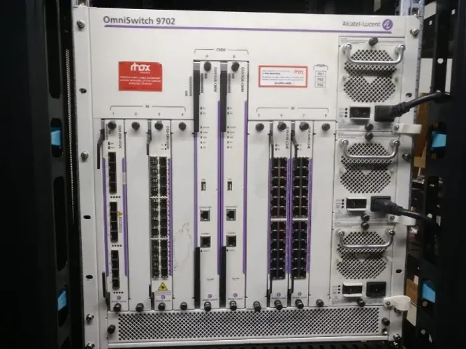 Switch de rede chassis 8 slots - Alcatel-Lucent - Datacenter Marca: Alcatel-Lucent Modelo