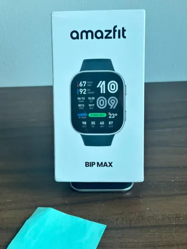 Amazfit Bip Max LACRADO ! NOVO! 2.07"AMOLED, GPS, até 20 Dias Bateria, Maps, IA