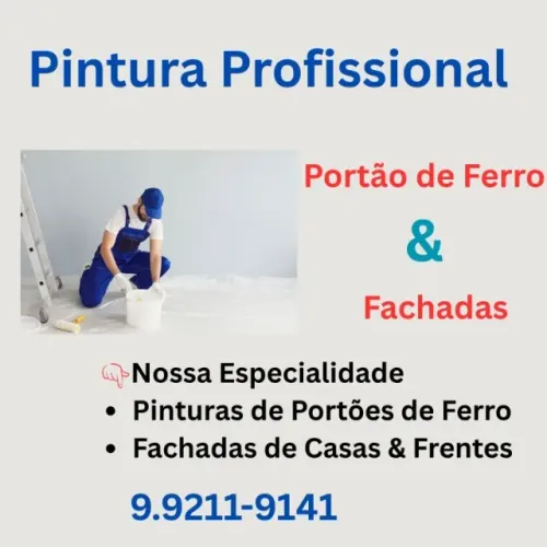 Pinturas Profissional Portões de Ferro & Elevação