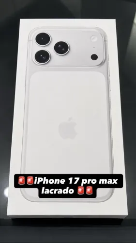 iPhone 17 pro max lacrado