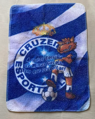 Toalhinha / Paninho Cruzeiro - A maior torcida de Minas Gerais Tem que respeitar