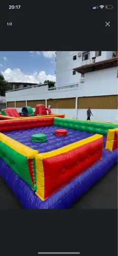 Guerra de cotonete brinquedo inflável novo