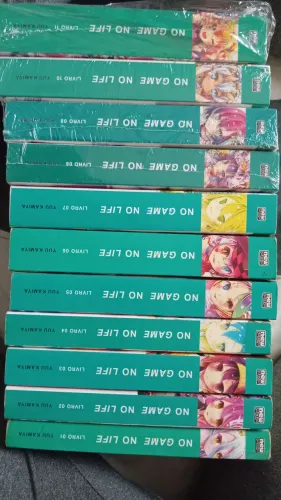 Coleção completa no game No life do 1 ao 11