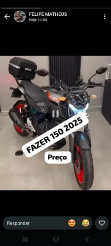 MOTO yamaha Fazer Fz15 2025