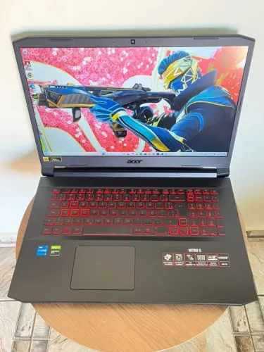 Notebook Gamer Acer Nitro 5 - i5 de 11 Ger.- Mem. de 16GB - SSD  512gb - GTX 1650 - Tela17