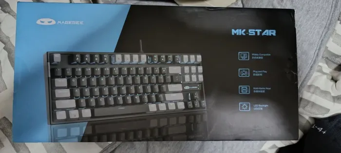 Vendo teclado mecânico switch azul