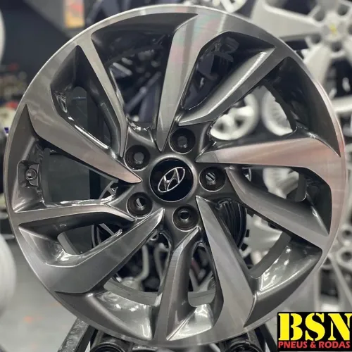 JOGO DE RODAS NEW TUCSON ARO 17 5x114 civic/i30/elantra/sonata/creta