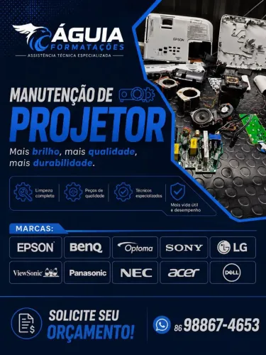 Manutenção de projetor Epson| Em Teresina